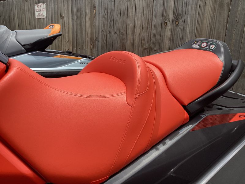 2023 SEADOO PWC GTI SE 170 IBR  in a CORAL-BLACK exterior color. Family PowerSports (877) 886-1997 familypowersports.com 