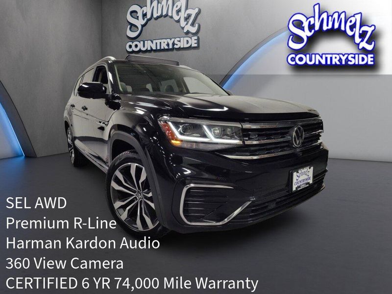 Used 2023 Volkswagen Atlas V6 AWD SEL Premium R-Line w/SunroofImage 1