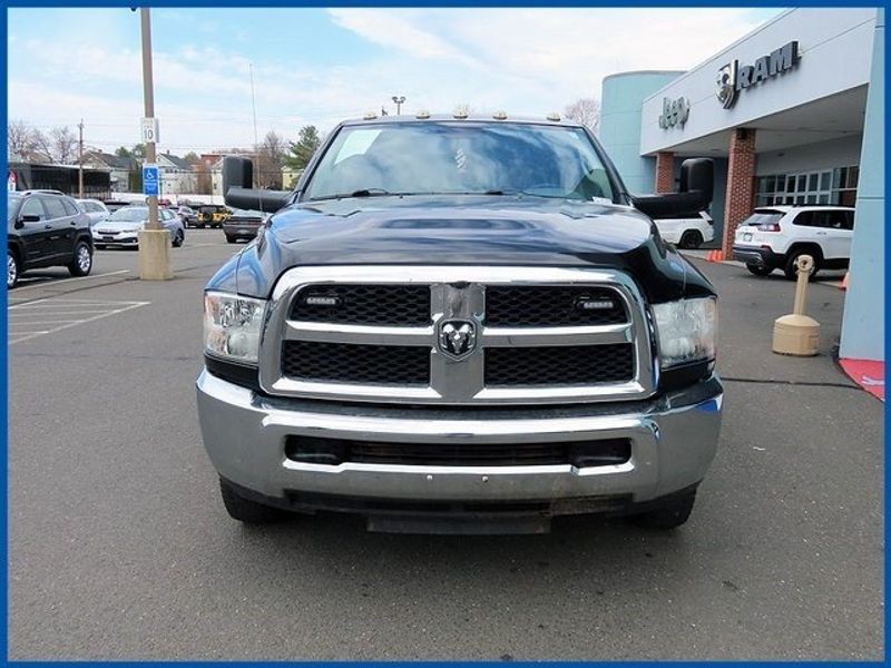 2013 RAM 3500 Chassis Tradesman in a Mineral Gray Metallic Clear Coat exterior color and Black/Diesel Gray Interiorinterior. Papas Jeep Ram In New Britain, CT 860-356-0523 papasjeepram.com 