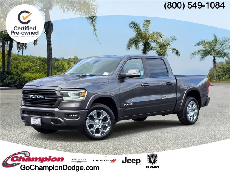 Used 2021 RAM 1500 Laramie 4x4 Crew Cab 5'7 Box