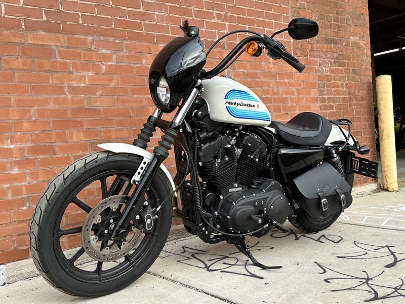 2018 Harley-Davidson XL1200NS   in a white exterior color. Motoworks Chicago 312-738-4269 motoworkschicago.com 