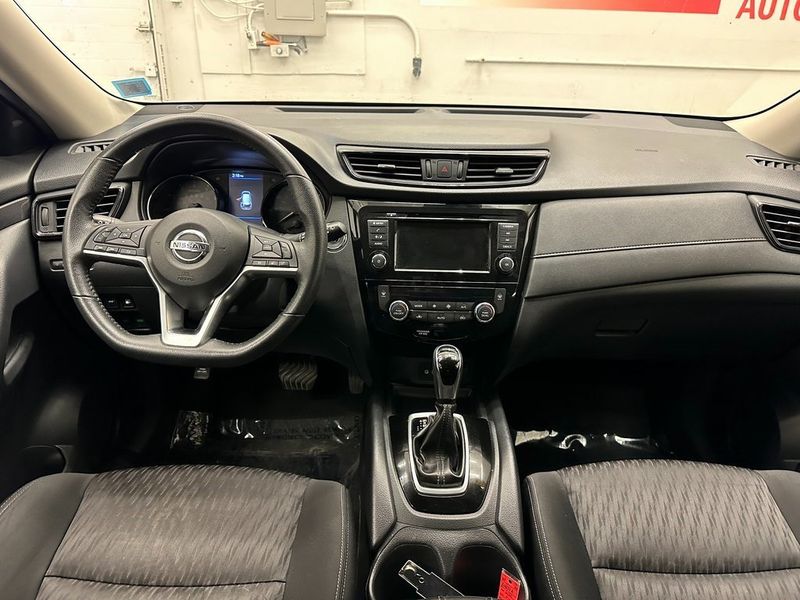 2020 Nissan Rogue SV in a Magnetic Black Pearl exterior color and Charcoalinterior. Marina Auto Group (855) 564-8688 marinaautogroup.com 