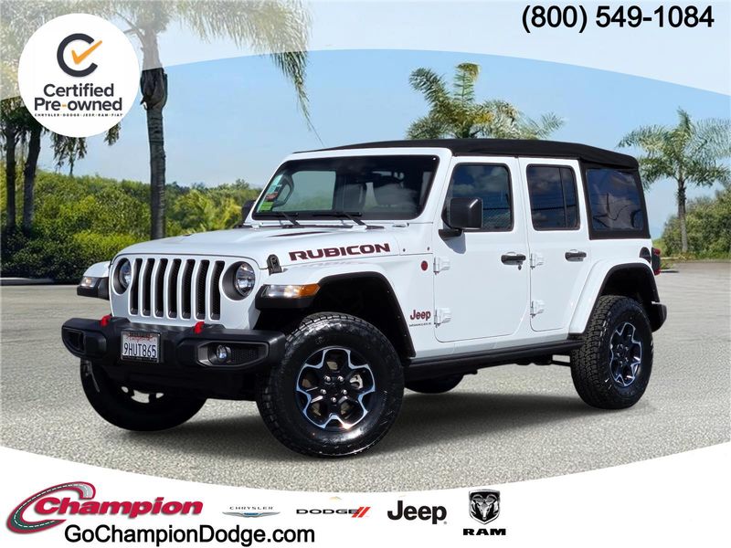 Used 2023 Jeep Wrangler Rubicon 4 Door 4x4