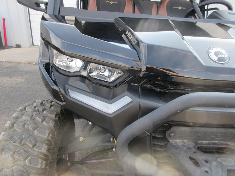 USED 2023 CAN-AM DEFENDER MAX LONE STAR HD10 NIGHT BLACK Image 11
