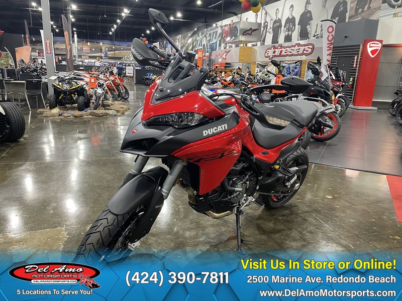 2023 Ducati MULTISTRADA V2 S  in a RED exterior color. Del Amo Motorsports of Redondo Beach (424) 304-1660 delamomotorsports.com 