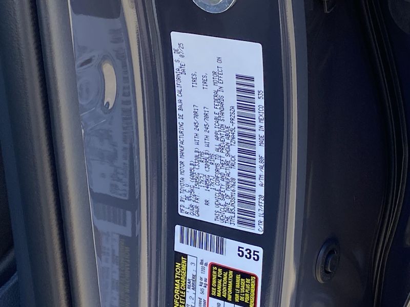 New 2025 Toyota Tacoma SR5Image 20