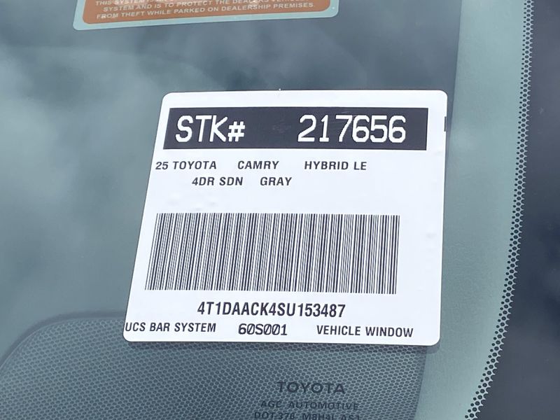 2025 Toyota Camry LEImage 20