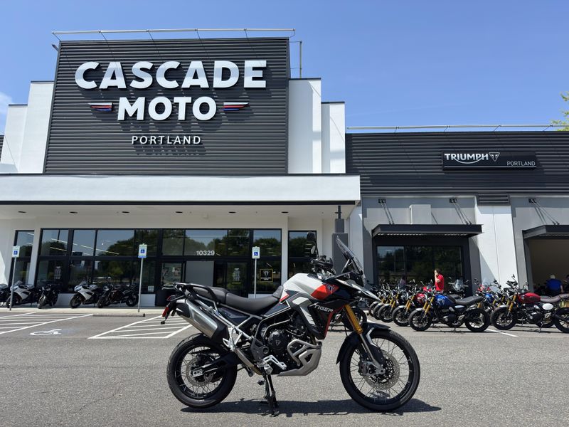 2025 Triumph Tiger 900 Rally Pro - ASH GREY - INTENSE ORANGE 