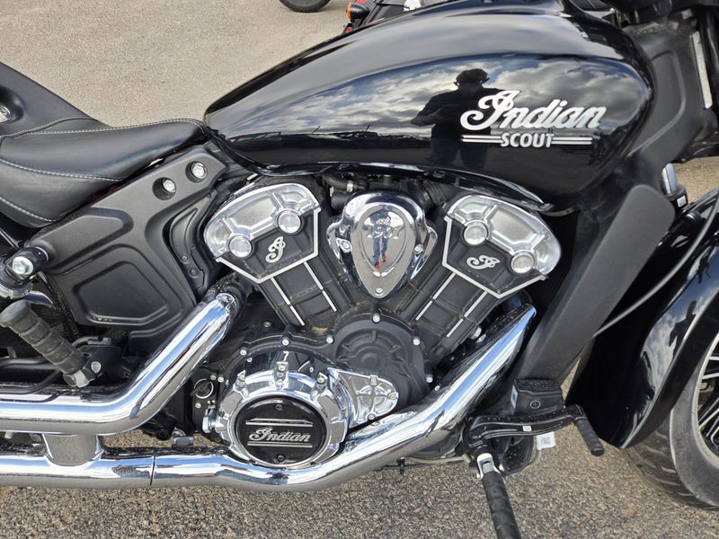 USED 2021 INDIAN MOTORCYCLE SCOUT ABS THUNDER BLACK 49ST BASE Image 7