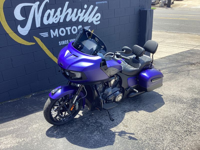 Used 2024 Indian Motorcycle CHALLENGER DARK HORSE SPIRIT BLU SMK 49ST 