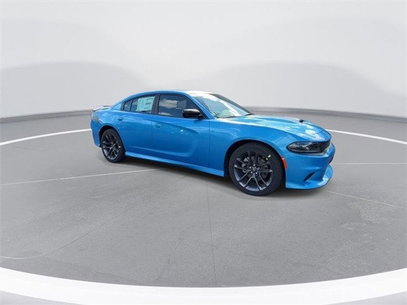 2023 Dodge Charger R/T in a B5 Blue exterior color and Blackinterior. McPeek
