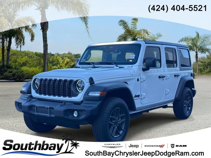 New 2026 Jeep Wrangler 4-door Sport S