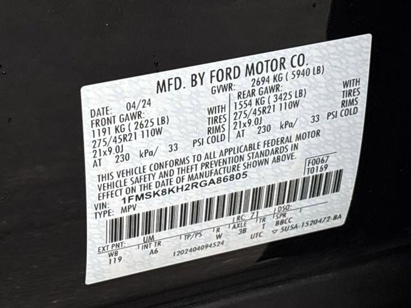 Used 2024 Ford Explorer ST-LineImage 33