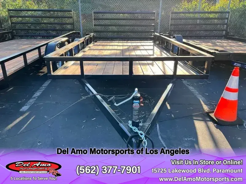 2024 ZIEMAN F-712 WOOD DECK  in a BLACK exterior color. Del Amo Motorsports of Los Angeles (562) 262-9181 delamomotorsports.com 