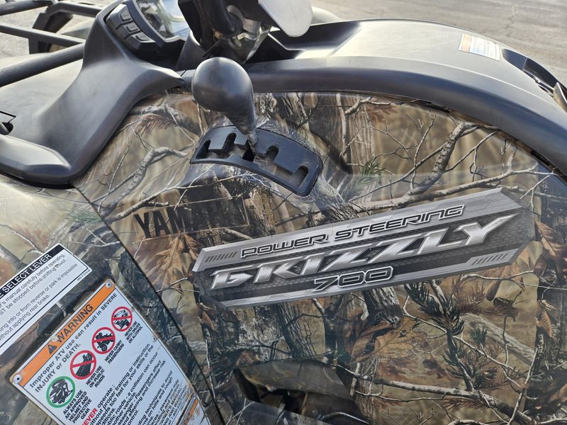 USED 2013 YAMAHA GRIZZLY 700 FI AUTO 4X4 Image 12
