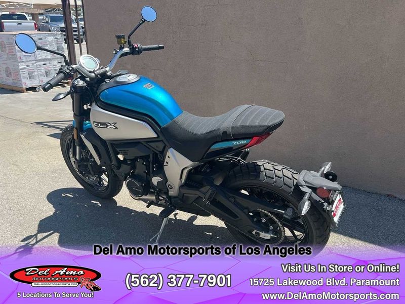 2023 CFMOTO CF700-2US  in a ZEPHYR BLUE exterior color. Del Amo Motorsports of Los Angeles (562) 262-9181 delamomotorsports.com 