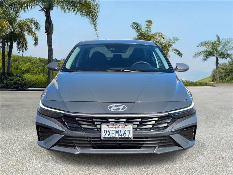 Used 2026 Hyundai Elantra Hybrid Blue Sedan