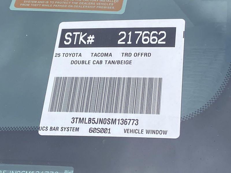 2025 Toyota Tacoma TRD Off RoadImage 21