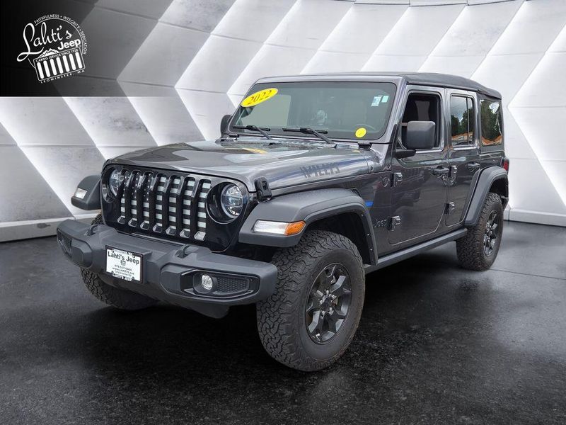 Used 2022 Jeep Wrangler Unlimited Willys