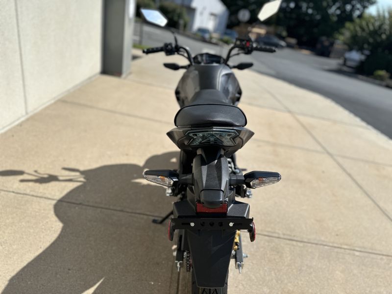 2024 Kawasaki Z125 PRO in a Cypher Camo Gray//Metallic Matte Carbon Gray exterior color. Cross Country Powersports 732-491-2900 crosscountrypowersports.com 