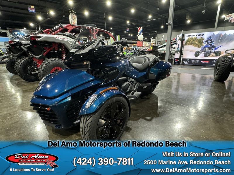 2023 Can-Am H8PF  in a PETROL METALLIC / DARK exterior color. Del Amo Motorsports of Redondo Beach (424) 304-1660 delamomotorsports.com 