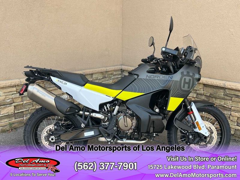 2023 HUSQVARNA NORDEN 901  in a BLACK exterior color. Del Amo Motorsports of Los Angeles (562) 262-9181 delamomotorsports.com 