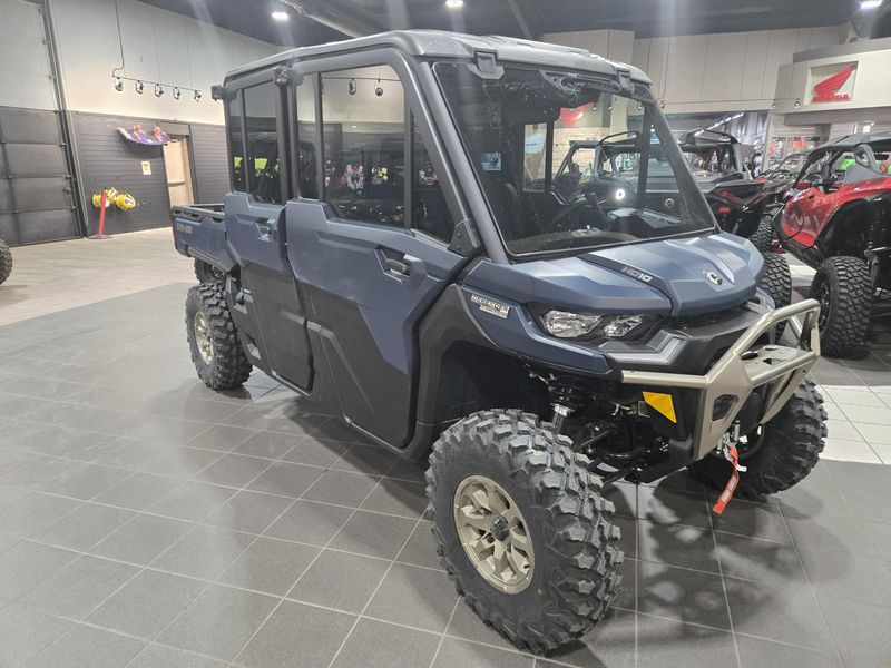 2025 Can-Am DEFENDER MAX LIMITED CAB HD10 DUSTY NAVYImage 4