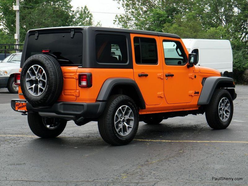New 2025 Jeep Wrangler 4-door Sport S