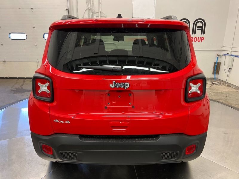 2023 Jeep Renegade Latitude 4x4 in a Colorado Red Clear Coat exterior color and Blackinterior. Marina Auto Group (855) 564-8688 marinaautogroup.com 