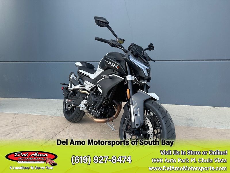 2024 CFMOTO CF800-7US  in a NEBULA WHITE exterior color. Del Amo Motorsports of South Bay (619) 547-1937 delamomotorsports.com 