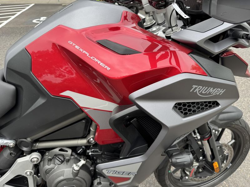 2024 Triumph Tiger 1200 GT Explorer - CARNIVAL RED
