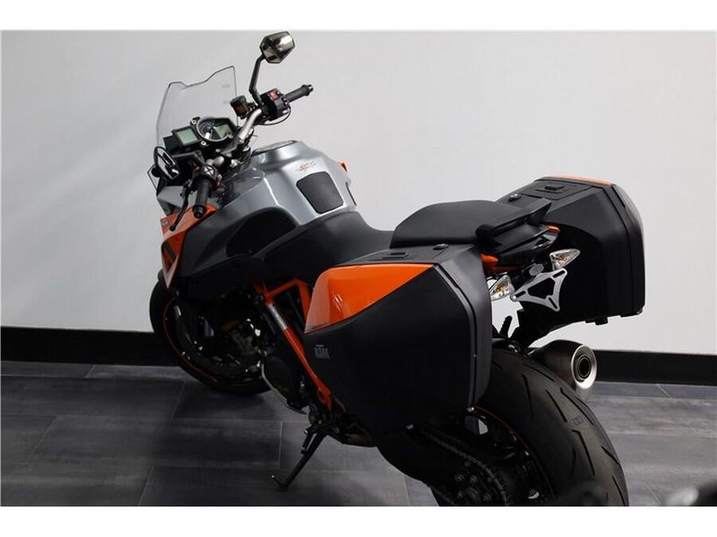 2017 KTM Super Duke in a Orange exterior color. New England Powersports 978 338-8990 pixelmotiondemo.com 