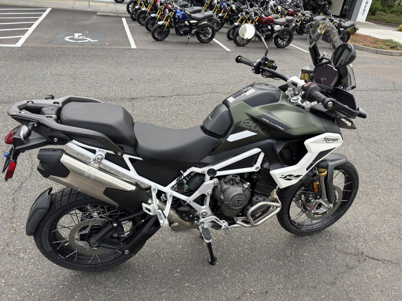 2025 Triumph Tiger 1200 Rally Pro - MATTE KHAKI 