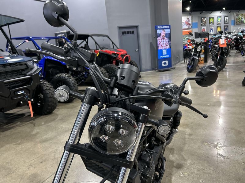 2022 Honda REBEL 300 ABS  in a BLACK exterior color. Del Amo Motorsports of Redondo Beach (424) 390-7811 delamomotorsports.com 