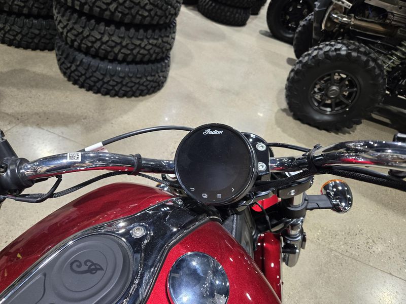 2025 Indian Motorcycle INDIAN SCOUT CLASSIC LIMITED WITH TECHNOLOGY PACKAGE SUNSET RED METALLIC Image 15
