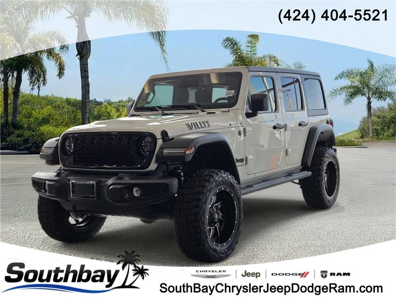 New 2026 Jeep Wrangler 4-door Willys