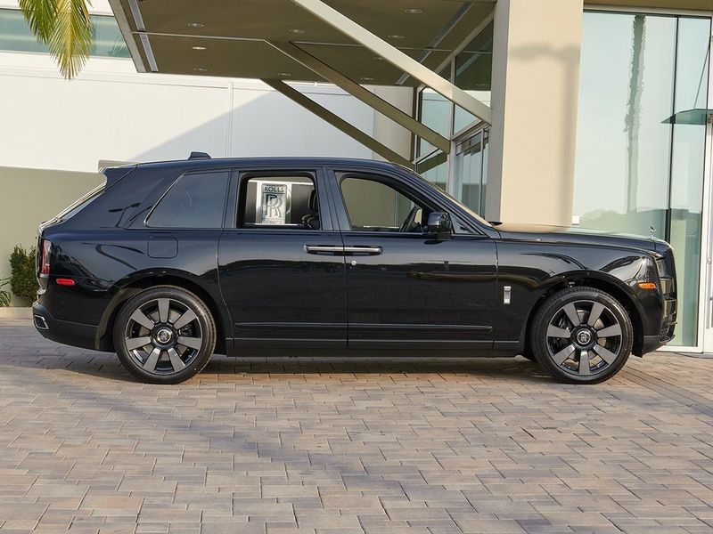 2024 Rolls-Royce Cullinan  in a Black Diamond exterior color and Blackinterior. SHELLY AUTOMOTIVE shellyautomotive.com 