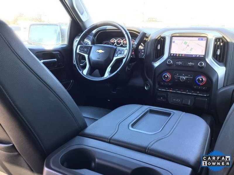 2022 Chevrolet Silverado 1500 LTD LTZ in a Summit White exterior color and Jet Blackinterior. Matthews Chrysler Dodge Jeep Ram 918-276-8729 cyclespecialties.com 