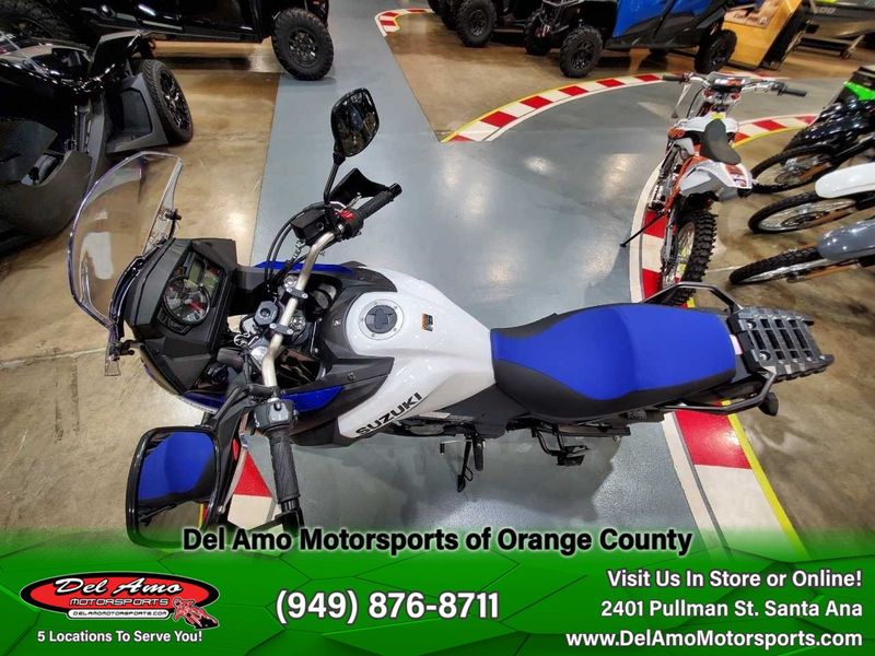 2024 Suzuki DL650XAAM4  in a BLUE/WHITE exterior color. Del Amo Motorsports of Orange County (949) 416-2102 delamomotorsports.com 