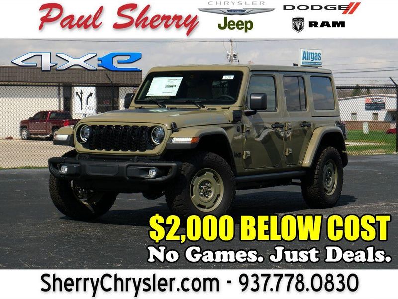 New 2025 Jeep Wrangler 4-door Willys 