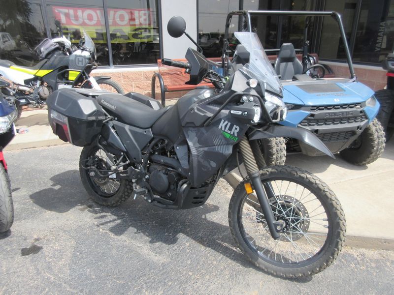 USED 2022 KAWASAKI KLR650 Image 1
