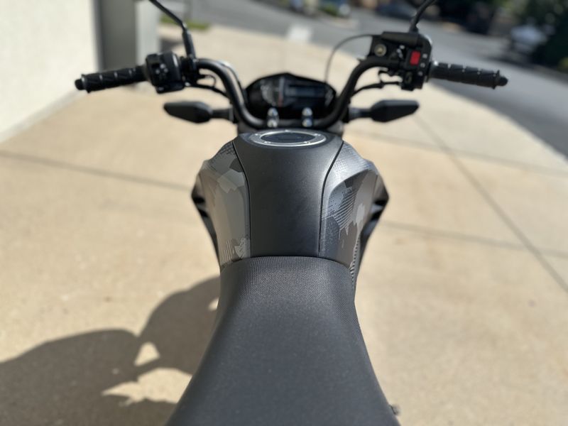 2024 Kawasaki Z125 PRO in a Cypher Camo Gray//Metallic Matte Carbon Gray exterior color. Cross Country Powersports 732-491-2900 crosscountrypowersports.com 