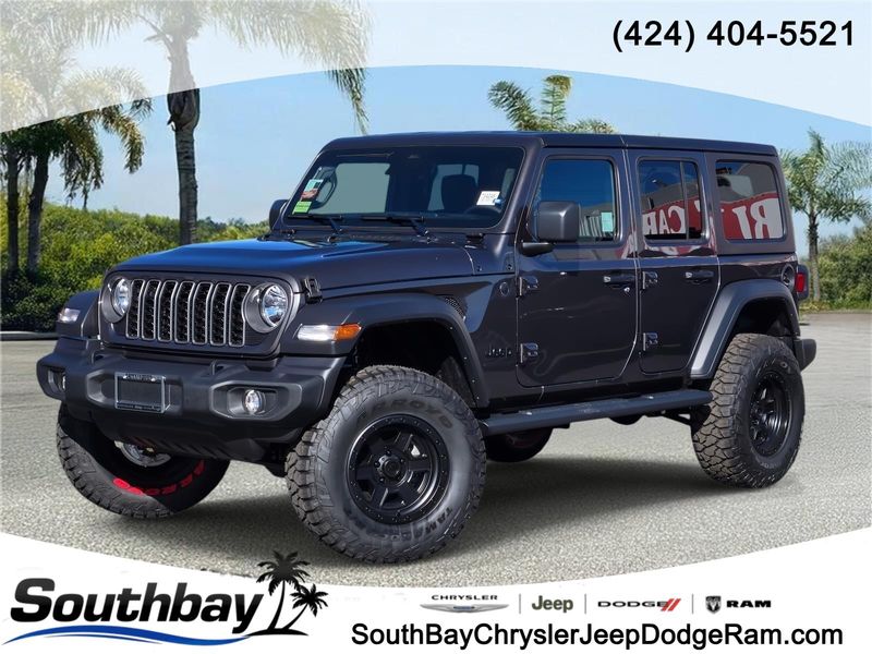 New 2026 Jeep Wrangler 4-door Sport S
