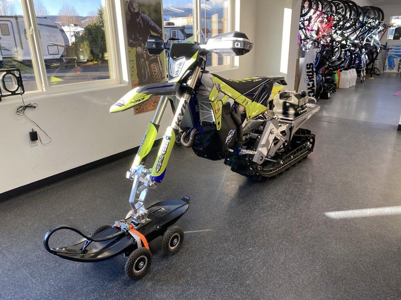 2024 Sherco 450 SEF-F 4T FACTORY  in a BLUE/GREY exterior color. Legacy Powersports 541-663-1111 legacypowersports.net 