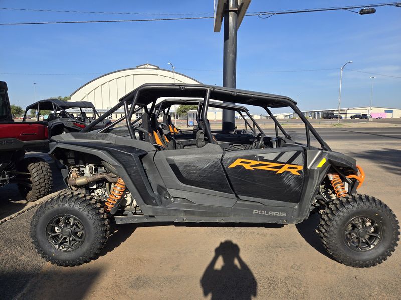 Used 2024 Polaris RZR XP 4 1000 ULTIMATE MATTE TITANIUM AND ONYX BLACK Image 2