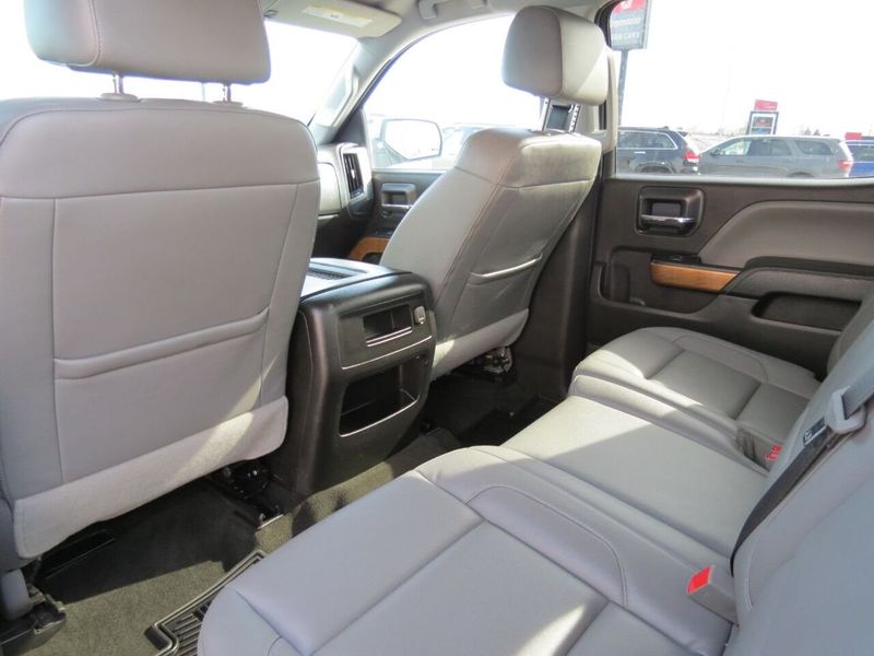 2018 Chevrolet Silverado 1500 LTZ 4x4 4dr Crew Cab 5.8 ft. SB in a Blue exterior color and Grayinterior. Militello Motors ​507-200-4344 militellomotors.net 