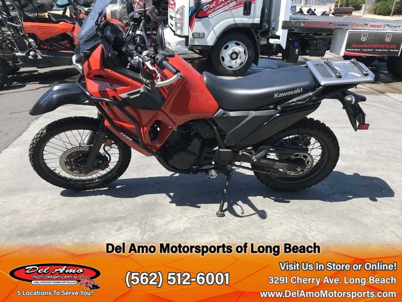 2022 Kawasaki KL650GNFNL  in a ORANGE exterior color. Del Amo Motorsports of Long Beach (562) 362-3160 delamomotorsports.com 