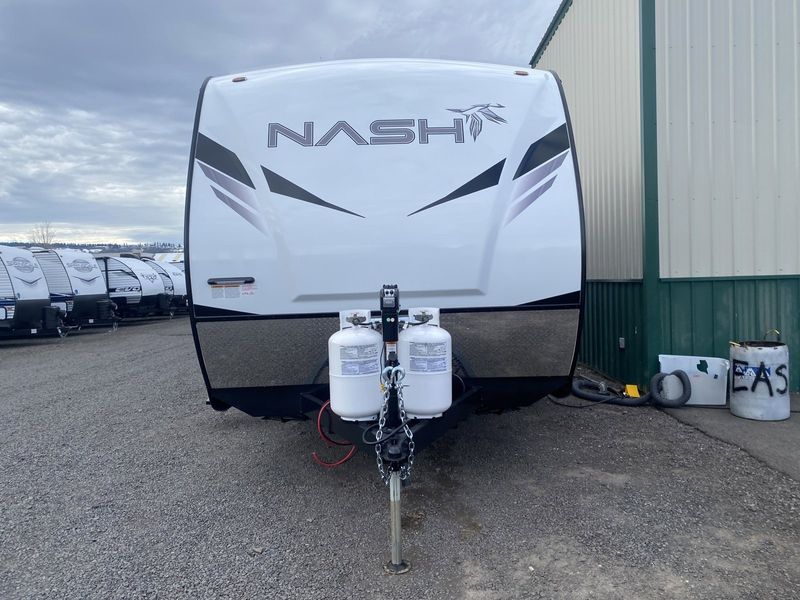 2024 NASH 23CK  in a SOLITAIRE AZUL exterior color. Legacy Powersports 541-663-1111 legacypowersports.net 