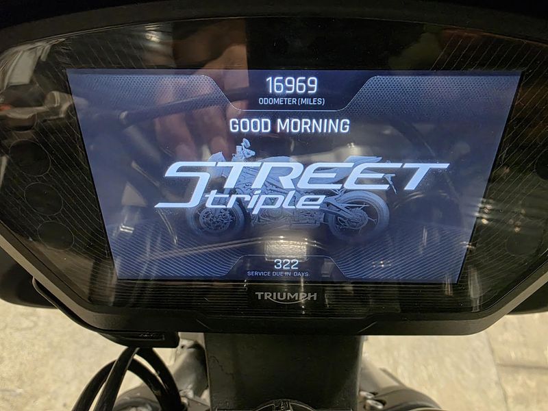 Used 2022 Triumph Street Triple RS 