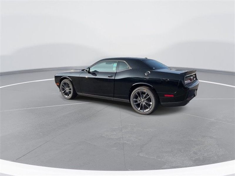 2023 Dodge Challenger Gt Awd in a Pitch-Black exterior color and Blackinterior. McPeek